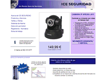 Tablet Screenshot of iceseguridad.com